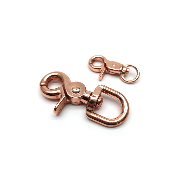 zinc alloy round eye swivel snap hook – custom bag hardware & luggage clip zinc alloy round eye swivel snap hook – custom bag hardware & luggage clip