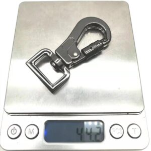 High Quality 20mm Gunmetal Swivel Carabiner Snap Hook for Dog Leash high quality 20mm gunmetal swivel carabiner snap hook for dog leash