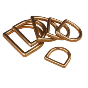 solid brass d ring