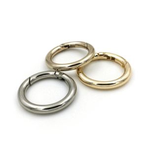 zinc alloy round carabiner clip