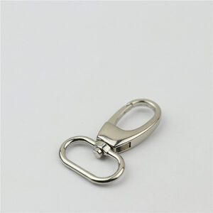 25mm zinc alloy swivel hook bag strap keychain