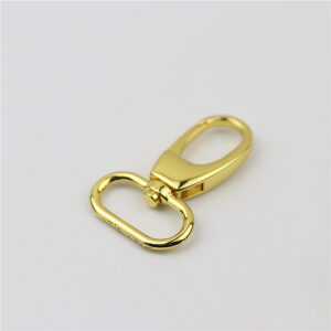 25mm zinc alloy swivel hook bag strap keychain