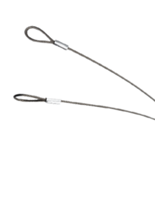 Stainless Steel Safety Cable Sling with Coated Carabiner stainless steel safety cable sling with coated carabiner